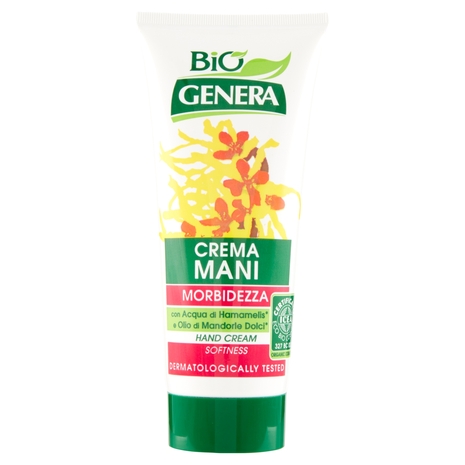 Genera BiÓ Crema Mani Morbidezza con Acqua di Hamamelis* e Olio di Mandorle Dolci* 100 ml